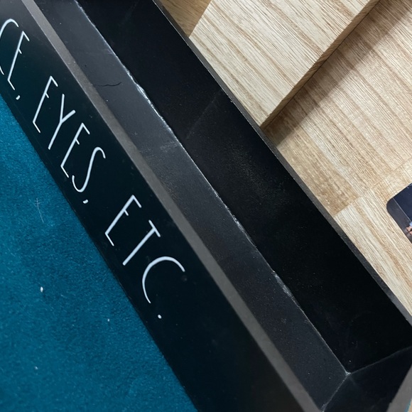 Brown 5 pcs set wooden make up organizer Rae Dunn - Picture 6 of 9